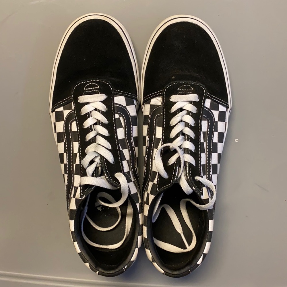 Checkered Vans